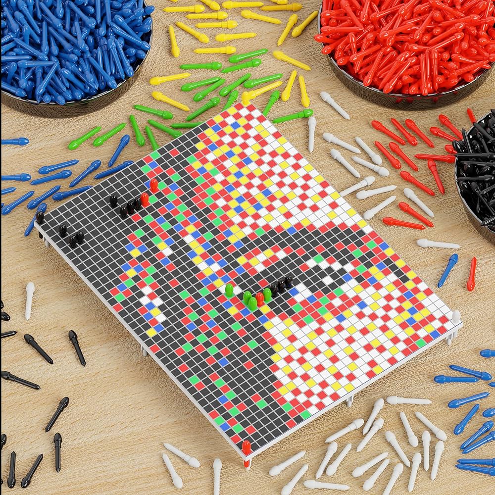 ジグソーパズル Quercetti Pixel Photo Quercetti 008423 Pixel Photo 16 Image Toy, Mosaics - Amazon